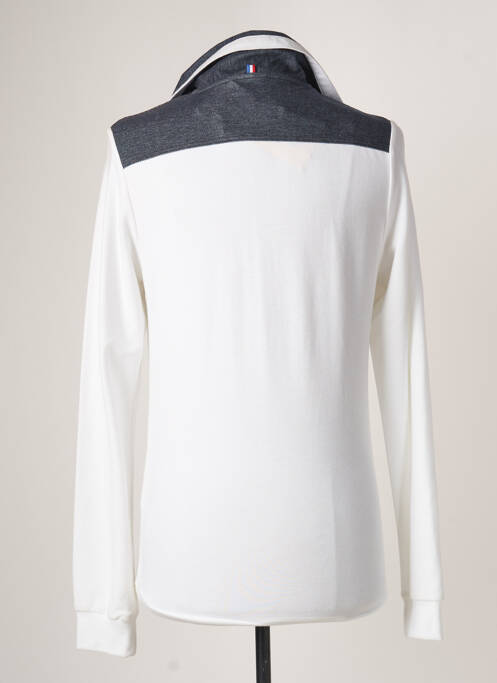 Sweat-shirt blanc LE COQ SPORTIF pour homme