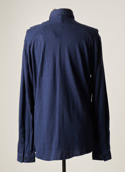 Chemise manches longues bleu JACK & JONES pour homme