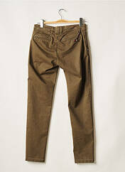 Pantalon chino marron RECYCLED ART WORLD pour homme seconde vue