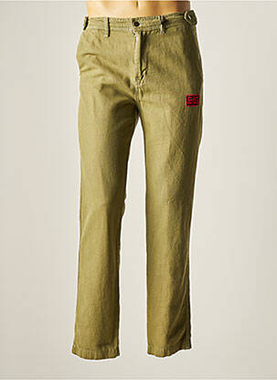 Pantalon droit vert CATERPILLAR pour homme