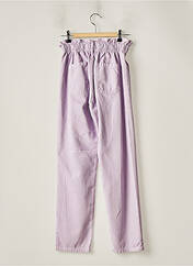 Jeans coupe droite violet TEDDY SMITH pour fille seconde vue