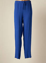 Pantalon large bleu GEVANA pour femme seconde vue