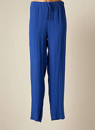 Pantalon large bleu GEVANA pour femme