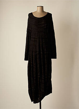Robe longue noir VETONO pour femme