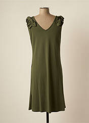 Robe mi-longue vert MAMATAYOE pour femme seconde vue
