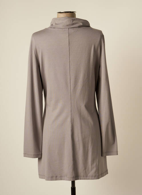 Robe courte gris VETONO femme