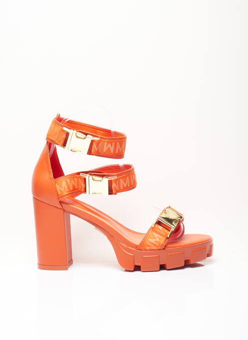 Sandales/Nu pieds orange LOLA CASADEMUNT pour femme
