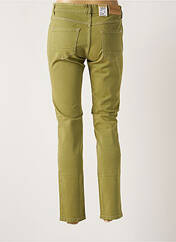 Jeans coupe slim vert ZERRES pour femme seconde vue