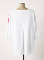 T-shirt blanc ANNA SERAVALLI pour femme seconde vue
