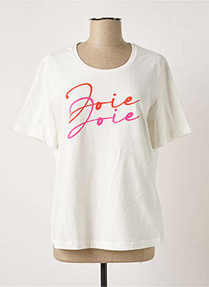 T-shirt blanc PERSONA BY MARINA RINALDI pour femme
