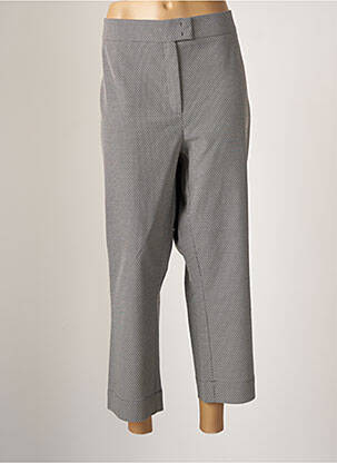 Pantalon chino taille normale taille normale noir DEVERNOIS femme