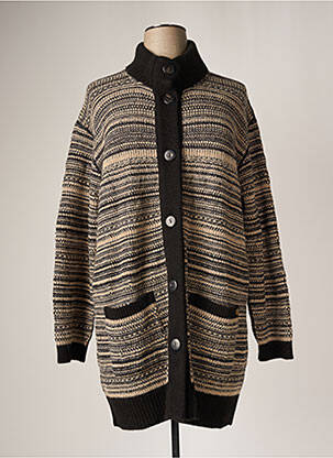Veste casual poches noir DEVERNOIS femme