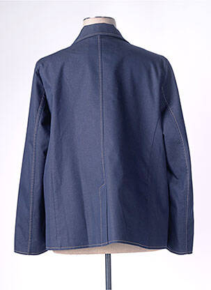 Blazer poches bleu DEVERNOIS femme