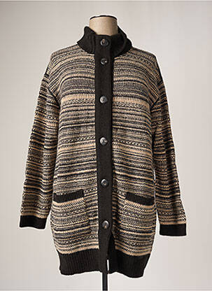 Veste casual poches noir DEVERNOIS femme