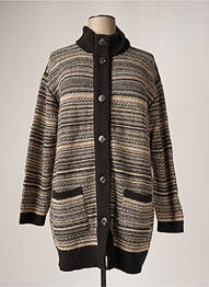 Veste casual poches noir DEVERNOIS femme