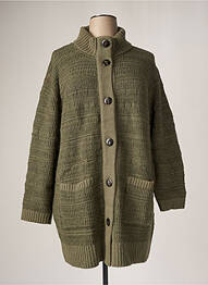 Veste casual poches vert DEVERNOIS femme