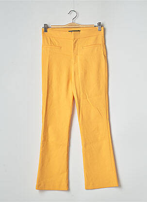 Pantalon flare orange ZARA pour femme