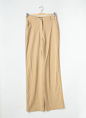 Pantalon large beige BOOHOO pour femme