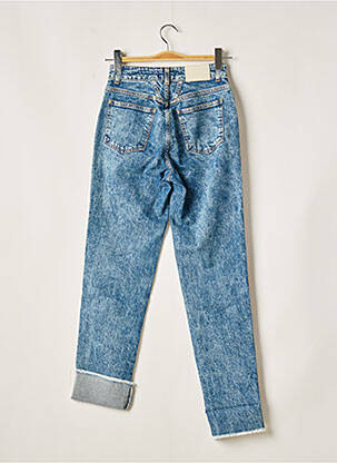 Jeans coupe droite stretch taille haute bleu CLOSED homme