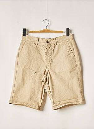 Bermuda coupe droite taille normale beige BALIBARIS homme