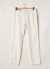 Pantalon chino blanc PIOMBO pour homme seconde vue