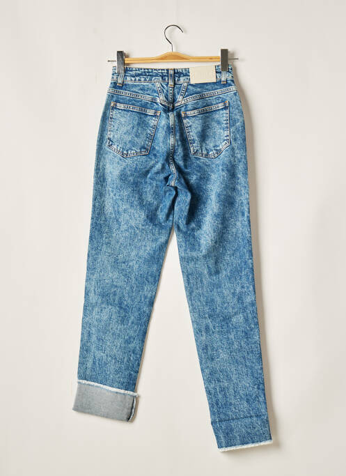 Jeans coupe droite stretch taille haute bleu CLOSED homme