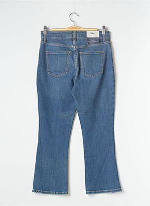 Pantalon flare stretch taille haute bleu BODEN femme