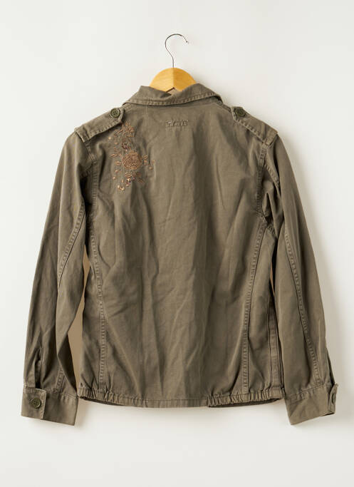 Veste casual poches vert KOOKAI femme