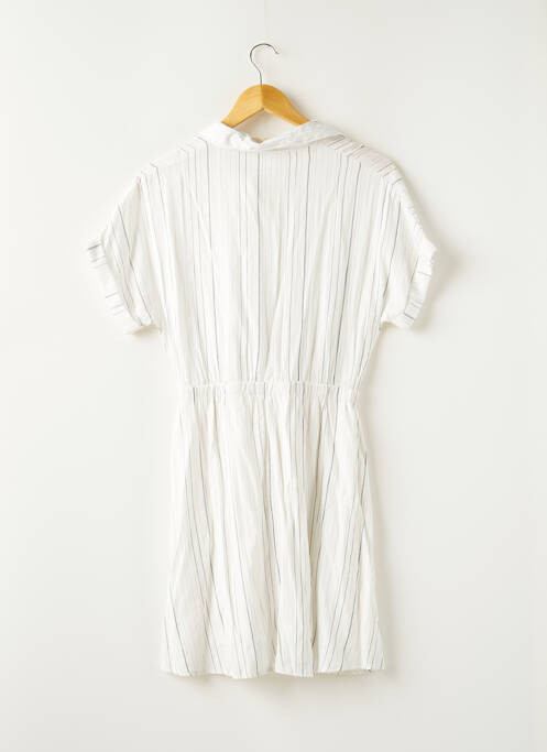 Robe courte blanc Y'COO pour femme