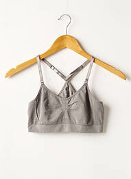 Soutien-gorge sans armature sans armature gris H&M femme