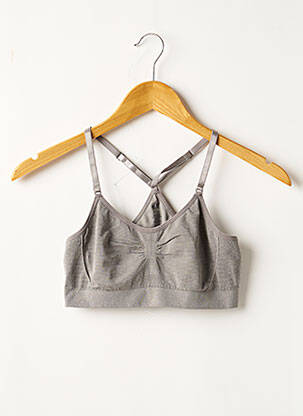 Soutien-gorge sans armature sans armature gris H&M femme