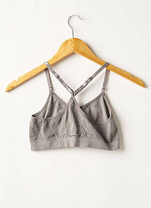 Soutien-gorge sans armature sans armature gris H&M femme