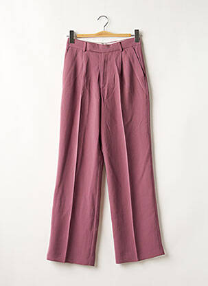 Pantalon chino violet ZARA pour femme