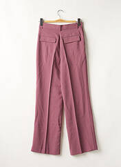 Pantalon chino violet ZARA pour femme seconde vue