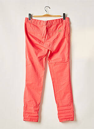 Pantalon chino taille basse taille basse rose ZARA femme