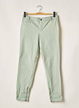 Pantalon chino vert ZARA pour femme