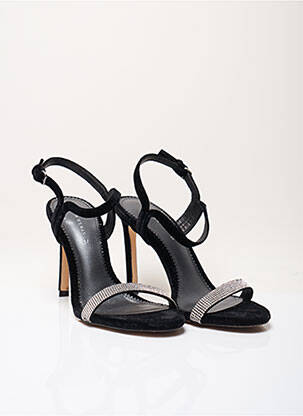 Sandales/Nu pieds noir ZARA pour femme