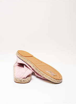 Espadrilles Bout Rond Rose H&m Femme 2157931-rose00 Modz