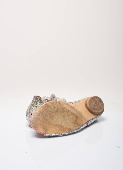 Sandales/Nu pieds gris MANOUSH pour femme