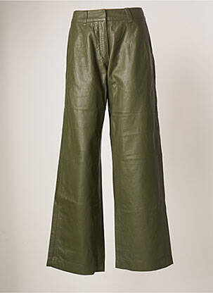 Pantalon chino vert ROSE GARDEN pour femme