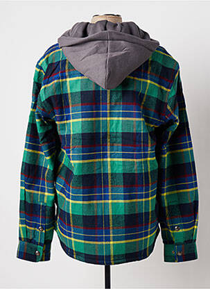 Veste casual coupe droite vert DAYTONA homme