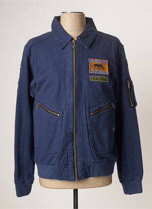 Blouson poches bleu DAYTONA homme
