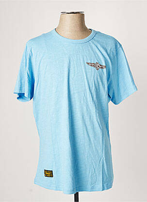 T-shirt bleu DAYTONA pour homme