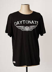 T-shirt noir DAYTONA pour homme seconde vue