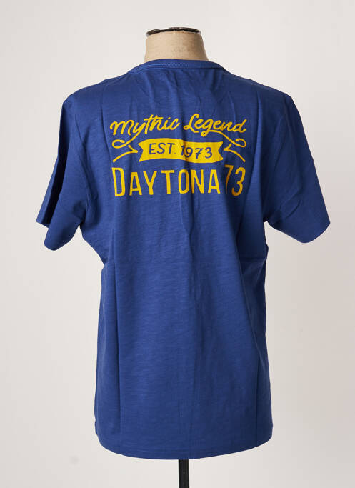 T-shirt bleu DAYTONA pour homme