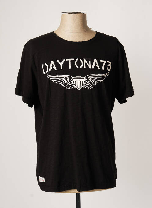 T-shirt noir DAYTONA pour homme