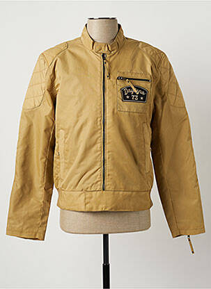 Blouson col officier beige DAYTONA homme