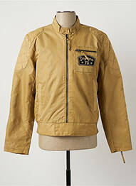Blouson col officier beige DAYTONA homme