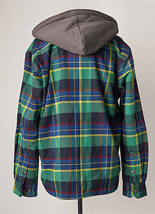 Veste casual coupe droite vert DAYTONA homme
