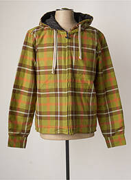 Veste casual finition intérieure doublée vert DAYTONA homme